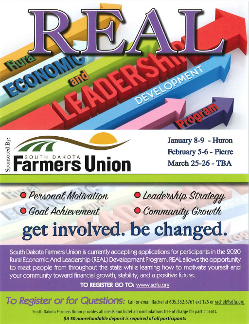 Rural Economic and Leadership Development Program | SDFU Website